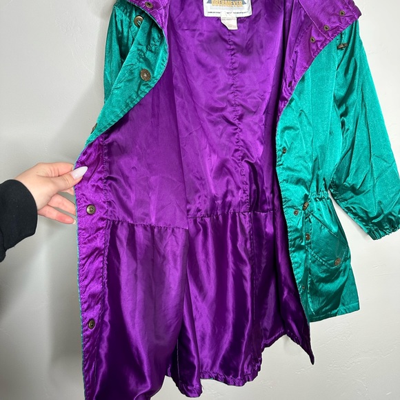Vintage Obermeyer Purple & Teal 80’s Retro Ski Snow Jacket - Picture 6 of 6